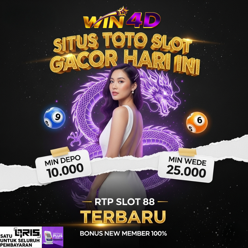WIN4D | Daftar Server 4D Situs Toto Slot Gacor Hari Ini, RTP Slot 88 Terbaru! - Training Tutorials